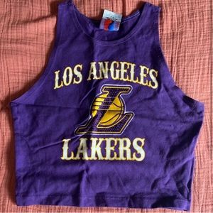 Los Angeles Lakers crop top